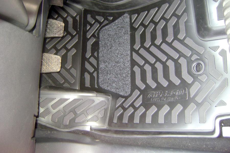 Ковры салонные модельные высокий борт 3D с подпятником для FAW Oley 2014-, Элерон 63907