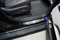 Накладки на пороги передние (лист шлифованный надпись Carnival) 2 шт для автомобиля Kia Carnival (2WD) 2.2D 2021- TCC Тюнинг арт. KIACAR21-04