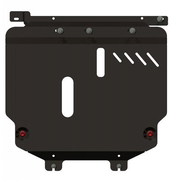 Защита картера и КПП для SUZUKI Splash  2008 - 2015, V-1,2 AT, Sheriff, сталь 2,0 мм, арт. 23.1618