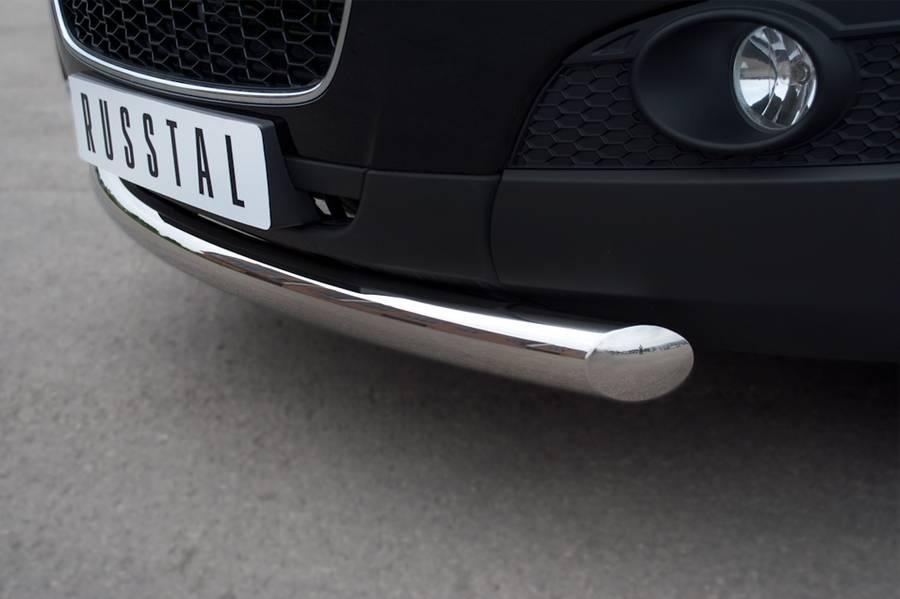 Защита переднего бампера d76 для Chevrolet Captiva 2012, Slitkoff CHCZ-000823