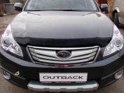 Дефлектор капота темный SUBARU OUTBACK/LEGACY 2010-2014