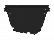 Защита картера и КПП для GAC GS4  2025 - V-1.5T AT FrontWD, Sheriff, сталь сталь 2,0 мм, арт. 47.6492