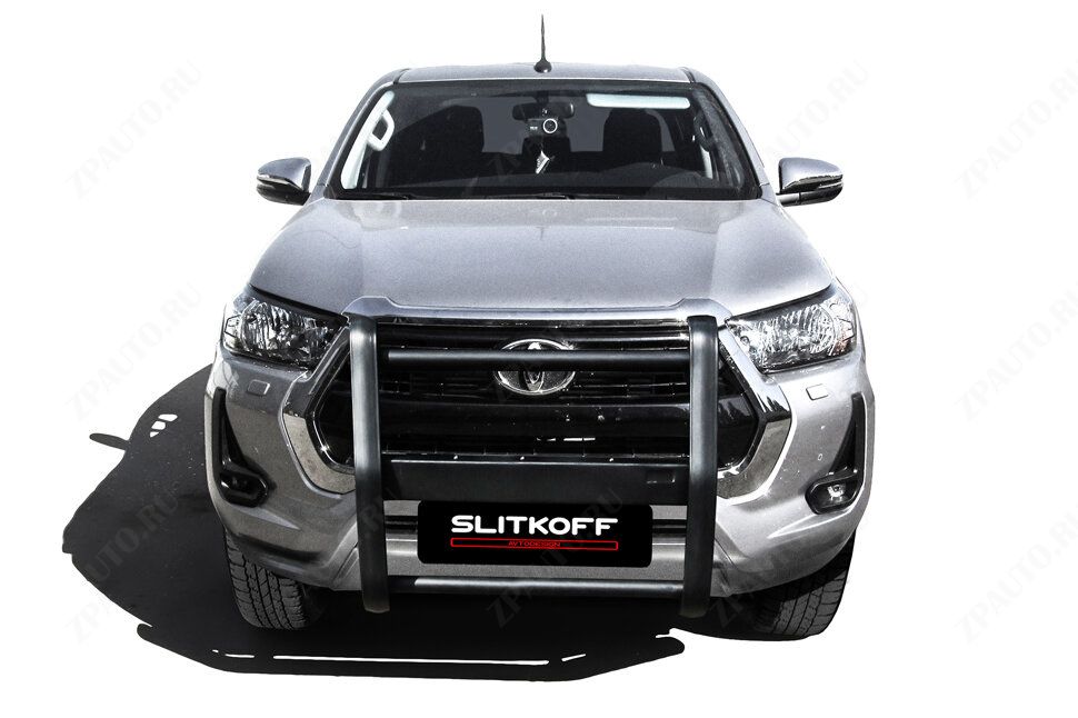 Кронштейн для противотуманных фар Brutal Toyota Hilux (2020-2023) , Slitkoff, арт. THL20-008B