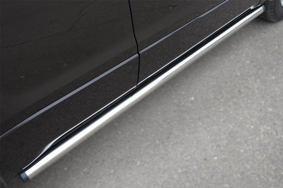 SUZUKI Grand Vitara 5d 2012-2016 Пороги труба d57 (вариант 2) SVT-0010942