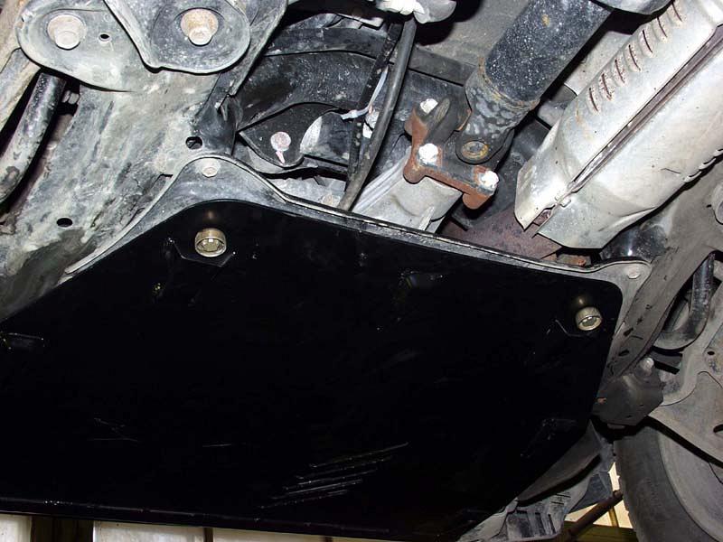 09.0584 Защита картера и КПП Acura MDX V-3.5 (2000-2006) (сталь 2,5 мм)