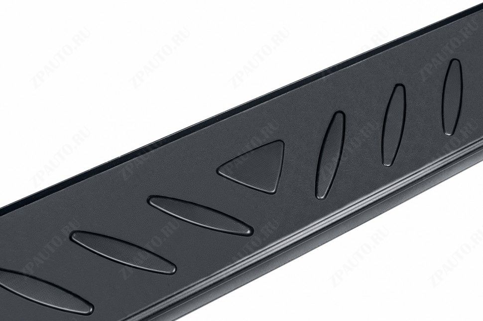 Пороги алюминиевые "Elite Black" 1800 черные Zotye T600 (2013-2022) , Slitkoff, арт. AL-ZOT-011