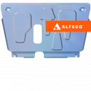 Защита  картера и КПП (штамповка) Toyota Succeed (XP50) 2002-2014 V-1,5 , ALFeco, алюминий 4мм, арт. ALF2450al-5