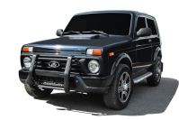 Кронштейн для противотуманных фар Brutal Lada Niva Urban 3d (2014-2023) , Slitkoff, арт. NivUR006B