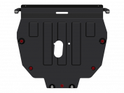 Защита картера и КПП для HONDA CR-V (5)  2017 -, V-2.4 CVT 4WD; 2.0 AT, MT CVT 4WD, Sheriff, сталь 2,0 мм, арт. 09.3624