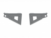 Защита передних рычагов для POLARIS RZR XP Turbo 2016-18, алюминий 4 мм, STORM, арт. 3121