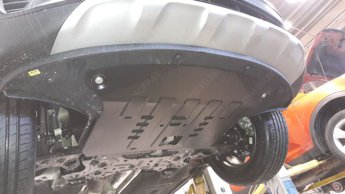 Защита картера и КПП для KIA Sorento Prime   2018 - 2020 V-2.4 AT 4WD; 2.2D AT 4WD, Sheriff, сталь 2,5, арт. 11.3637 CP