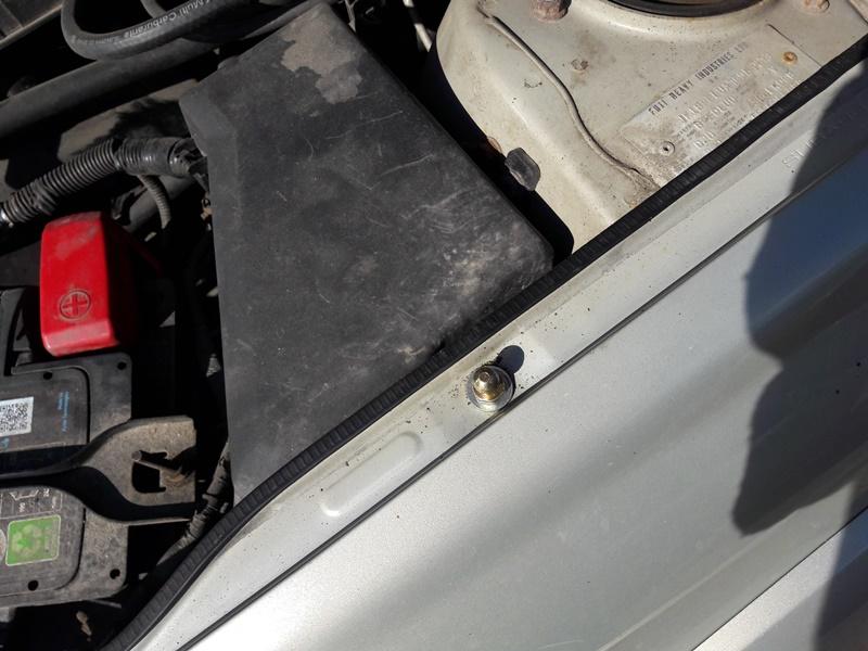 Газовый упор капота Subaru Outback 3, Автоинновация, арт. 07-05