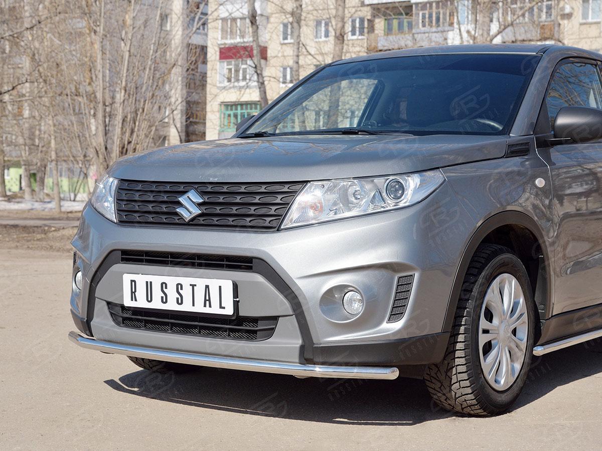 Защита переднего бампера d42 Suzuki Vitara 2015, Slitkoff SVZ-002576