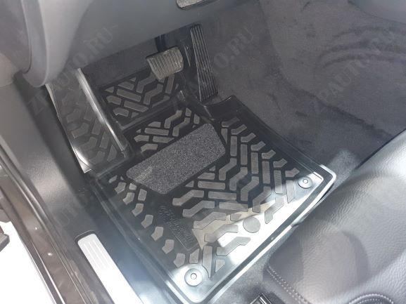 Ковры модельные (высокий борт) для Volvo XC60 (2017-) (3D с подпятником) , Элерон, арт. 62115