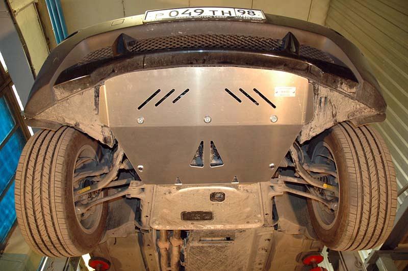 Защита картера для BMW X 3  2006 - 2010, V-2,0d; 3,0 Si, Sheriff, алюминий 5 мм, арт. 03.1416