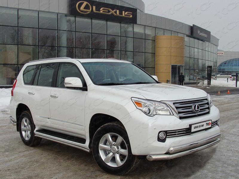Решётка радиатора 16 мм для автомобиля Lexus GX 460 2009-2013, TCC Тюнинг LEXGX460-05