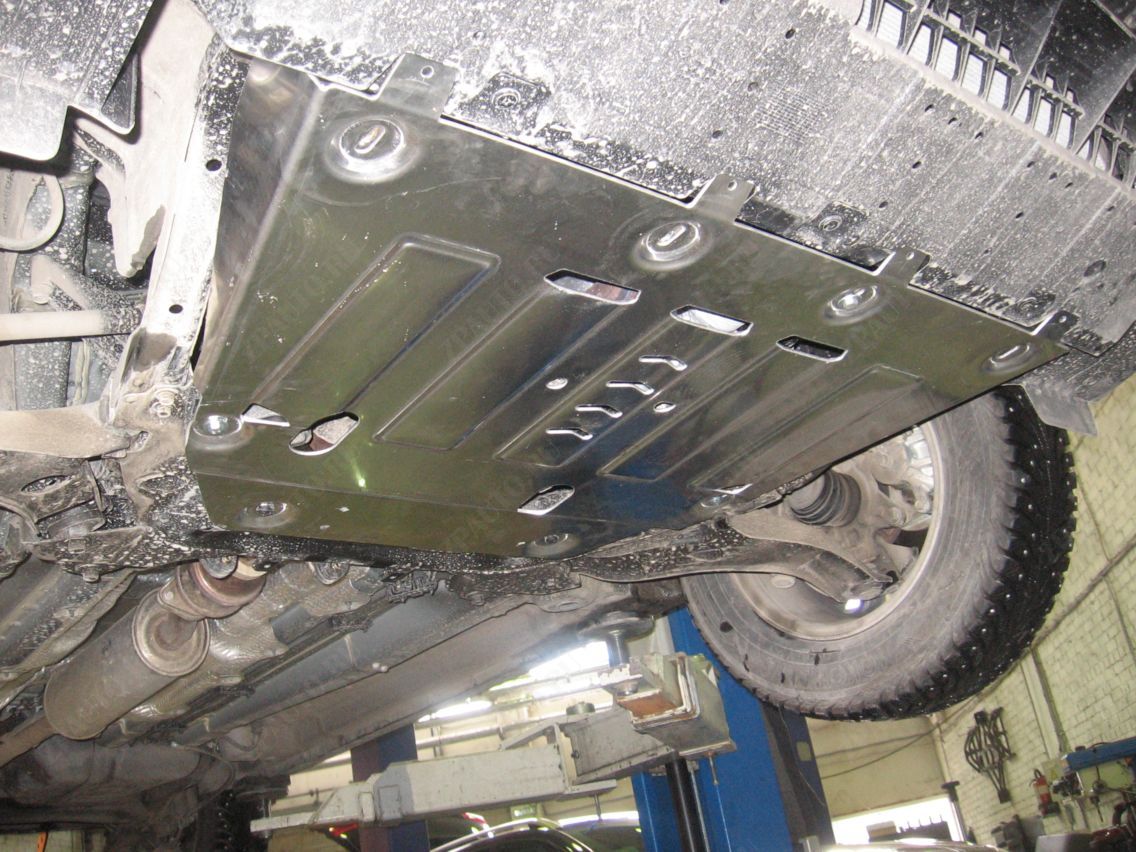 29.3342 Защита картера и КПП Ssang Yong Tivoli V-1,6 АТ 2 wd (2015-) (AL 4 мм)