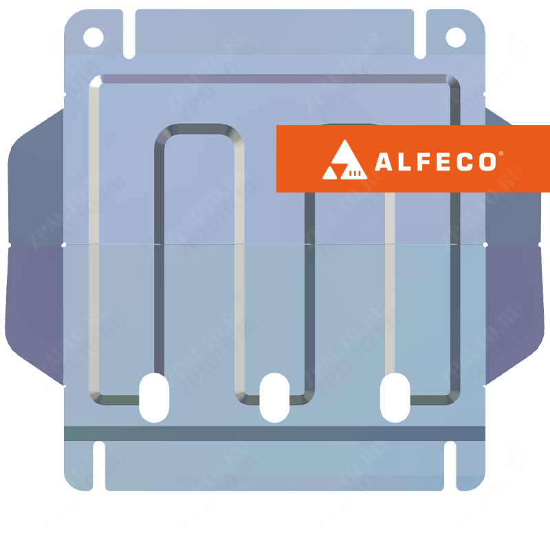 Защита  редуктора переднего моста Wingle 5 2011-2016 V-2,2 , ALFeco, алюминий 4мм, арт. ALF3106al-4