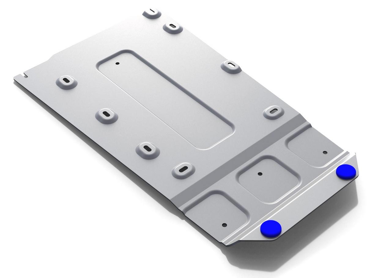 Защита КПП и РК Rival для BMW 5 серия G30/G31 4WD (520d) 2016-2020, штампованная, алюминий 3 мм, с крепежом, 333.0530.1