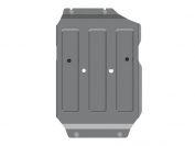 Защита КПП для NISSAN Navara  2015 -, V-2,3 TD (190 h.p. 140 kw), Sheriff, алюминий 4 мм, арт. 15.3166