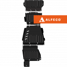 Oting Paladin 2023- V-2,0 4WD комплект из 4-х частей, ALFeco, сталь, 2 мм, арт. ALF7205st