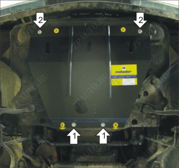 Ковер багажный модельный высокий борт для Chevrolet Lacetti 2004-2011, Элерон 70201