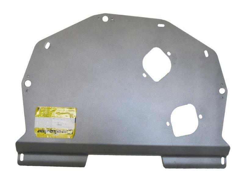 Защита двигателя, кпп алюминиевая Motodor для Honda Civic VIII (sedan) 2005-2012 (5 мм, алюминий), 30802