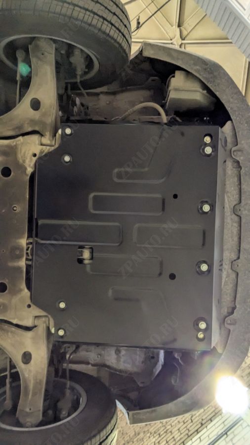 Защита картера и КПП для FORD Transit Custom China Market 2023 - V-2.0 AT FrontWD, Sheriff, сталь сталь 2,5 мм, арт. 08.6481