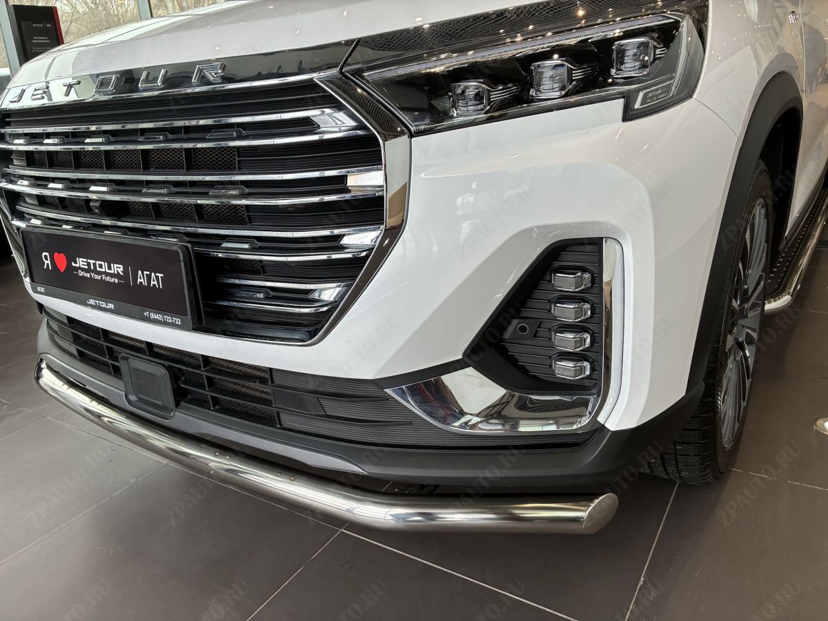 Защита переднего бампера  для автомобиля JETOUR X90 Plus 2022 арт. JET.X90+.22.02