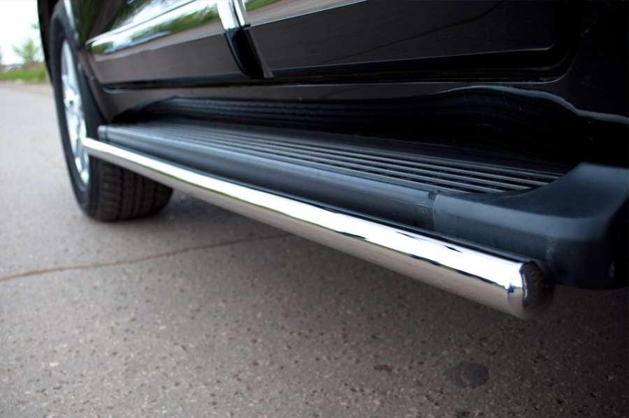 Пороги труба d42 для Toyota Land Cruiser 200 2012, Slitkoff LCT-00020013