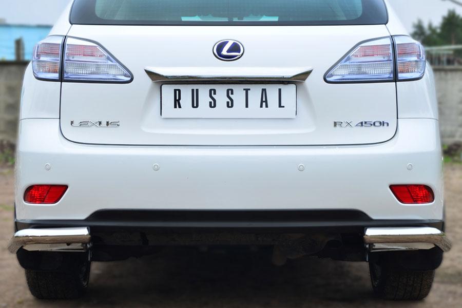 Защита заднего бампера уголки d57, Slitkoff LRXZ-000417