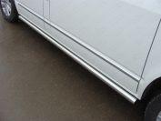 Пороги труба 60,3 мм для автомобиля Volkswagen Multivan (T6) 2015- TCC Тюнинг арт. VWMULT15-08