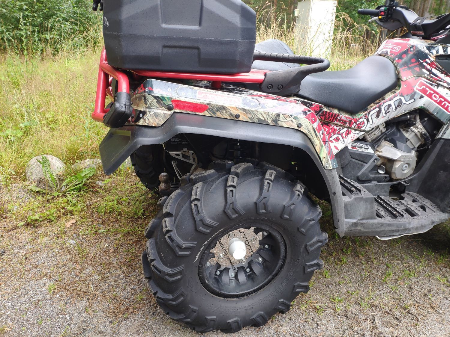 Расширители колесных арок для CAN-AM Outlander Max G1  2007-13, STORM, арт. MP 0302