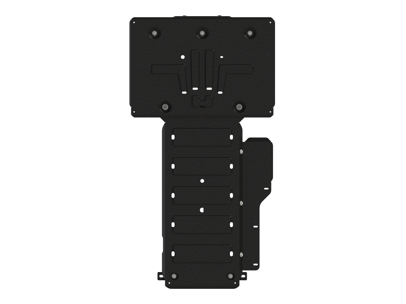 Защита картера и КПП для GENESIS GV70  2021 -, V-2.2D; 2.5 AT, FullWD, Sheriff, сталь 2,5 мм, арт. 09.4869