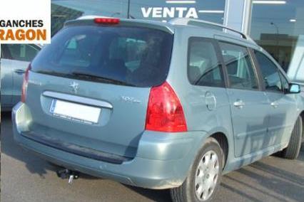 ТСУ для PEUGEOT 307 SW 2005-2008/PEUGEOT 307 Break 2002-2005, тип шара: F, Aragon, арт. E4715AS