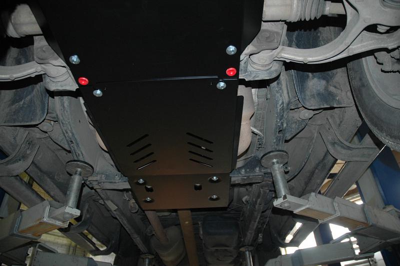 Защита КПП и РК для DODGE RAM 3500  2013-2019, V-5,7 АТ, Sheriff, сталь 3 мм, арт. 04.2545