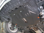 Защита  картера и кпп для Opel Mokka 2012-  V-all , ALFeco, сталь 2мм, арт. ALF1612st