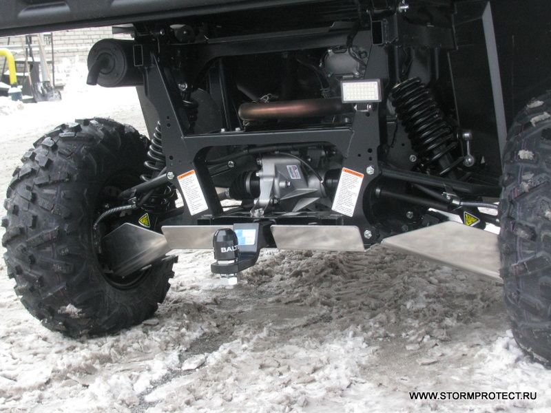 Защита рычагов для YAMAHA Viking  2014-16, алюминий 4 мм, STORM, арт. 2539