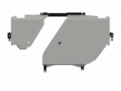 Защита топл. бака для GEELY Emgrand 7  2018 -, V-1.5 MT FWD; 1.8 MT FWD; 1,8 СVT FWD, Sheriff, алюминий 4 мм, арт. 28.4287