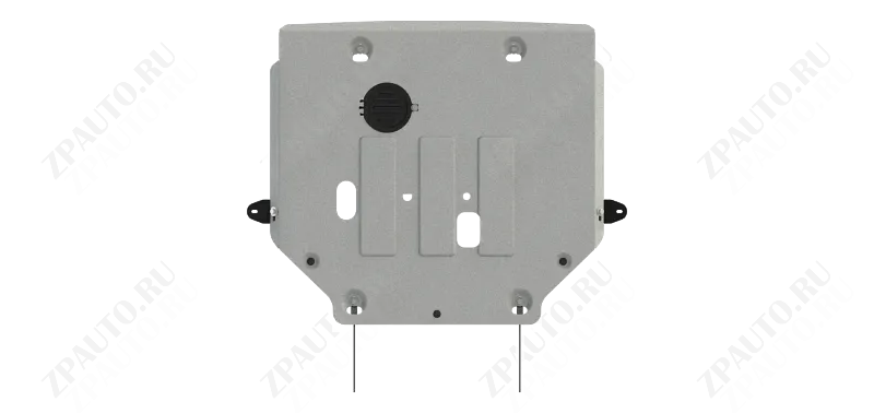 Защита картера и КПП для MITSUBISHI Xpander Cross  2022 -, V-1.5 AT FWD, Sheriff, алюминий 4 мм, арт. 14.5308