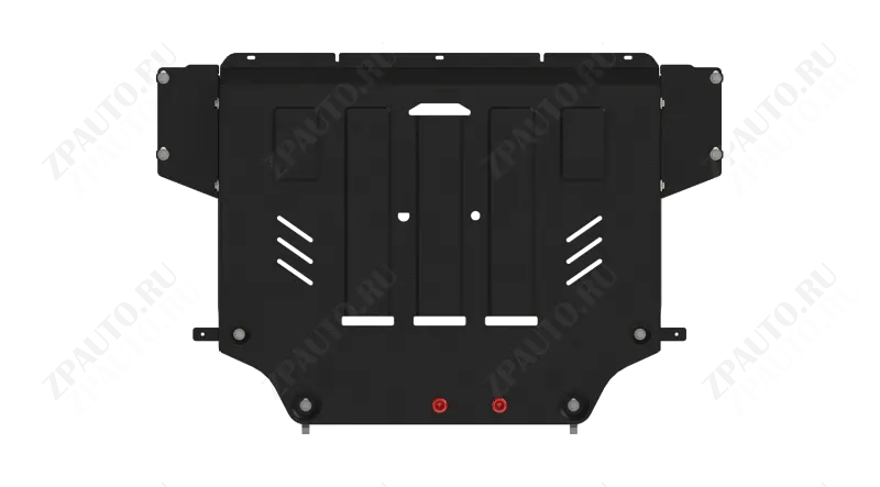 Защита картера и КПП для CHANGAN Uni-V  2023 -  V-1,5 AT FWD, Sheriff, сталь 2 мм, арт. 28.5431