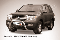 Кенгурятник d76 низкий мини Toyota Land Cruiser 200 (2007-2012) , Slitkoff, арт. TLC2-009