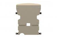 Защита картера и КПП для BMW X 1  2009 - 2014, V-2,0 AT 4wd, Sheriff, алюминий 5 мм, арт. 03.2377