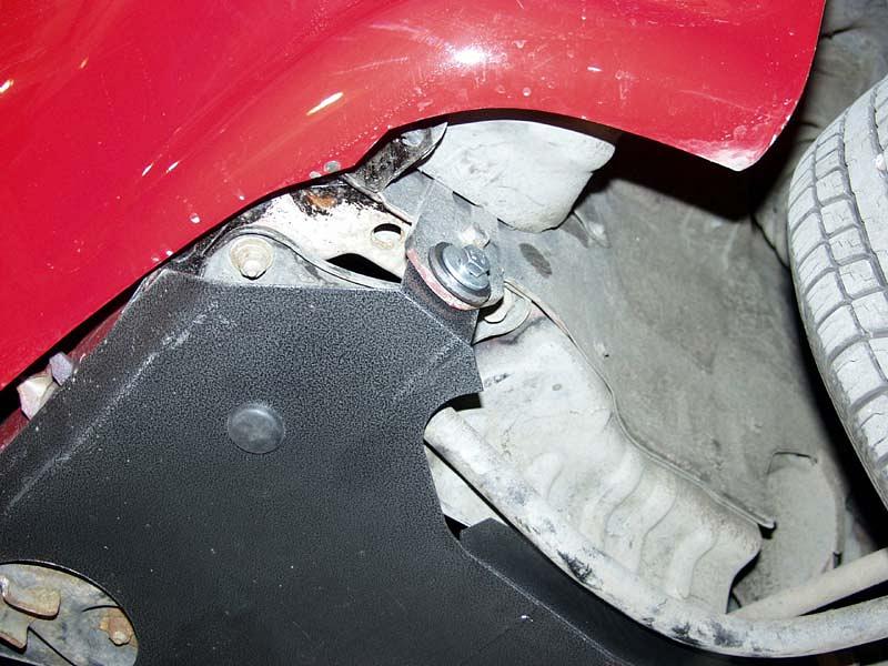 12.0434 Защита картера и КПП Mazda 121 JASM V-1,2;1,3 (1996-2003) / Mazda Demio DW V-1,3;1,5 (1997-2003) (сталь 2,0 мм)