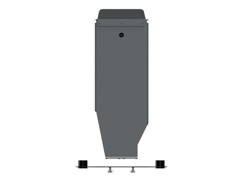 Защита редуктора для VOLKSWAGEN Touareg  2010 - 2018, V-3,6; 3,0TDI, Sheriff, алюминий 5 мм, арт. 26.3033