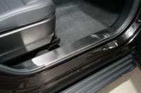 Накладки на пластиковые пороги (лист шлифованный) 2шт для автомобиля HAVAL F7X (2.0L 4WD) 2022-,TCC Тюнинг ,арт. HAVF7X22-07