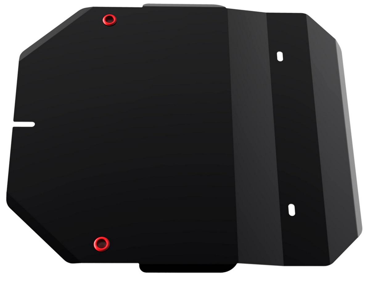 Защита картера и КПП АвтоБроня для Honda Fit I (V - все) 2001-2004, сталь 1.8 мм, с крепежом, 111.02111.1