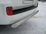 Защита заднего бампера d76 для Lexus LX 570, Slitkoff LLZ-000268