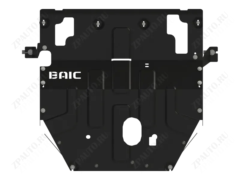 Защита картера и КПП для BAIC X35  2022 - V-1.5 5МТ FWD, Sheriff, сталь 1,5 мм, арт. 61.5450 CP