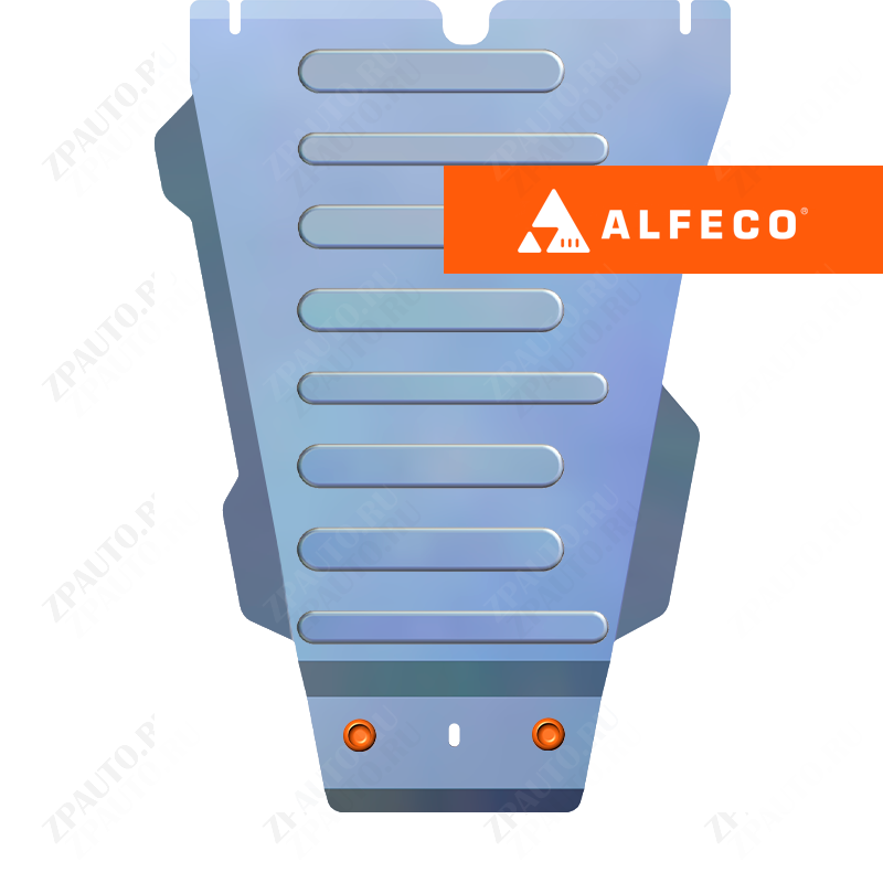 Защита  РК Mitsubishi Pajero Sport I 1998-2008 V-3,0; 2,5TD , ALFeco, алюминий 4мм, арт. ALF1438al